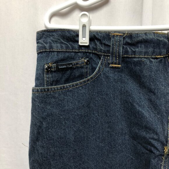 Sahara Club Jeans Mens Size 40x32 Regular Fit Blue Dark Wash Denim NEW - Picture 3 of 7